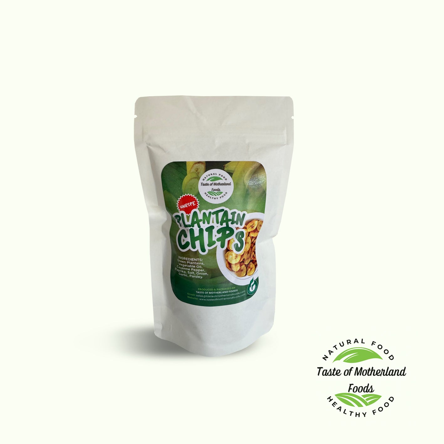 Plantain Chips (Unripe) | Authentic West African Crunch