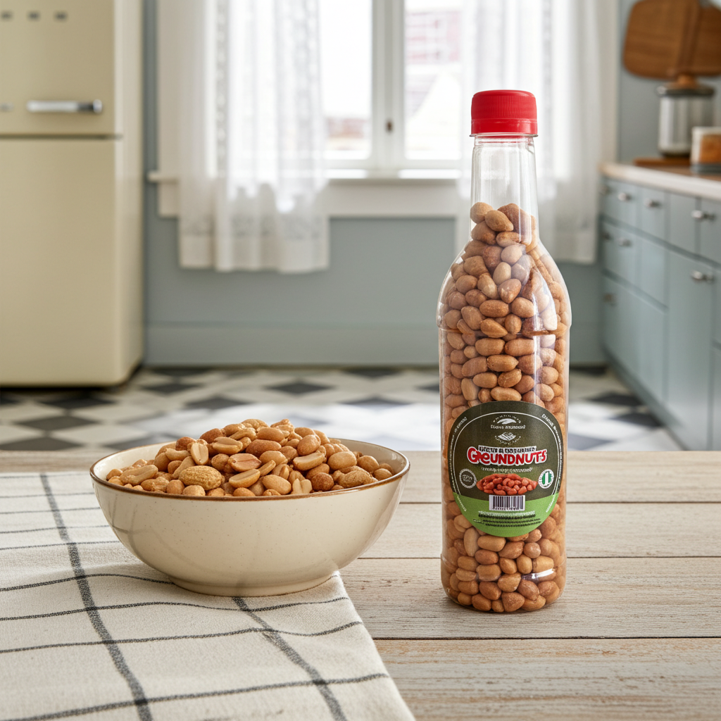 Tasty & Crunchy Groundnut (Premium Roasted Peanuts 500g)