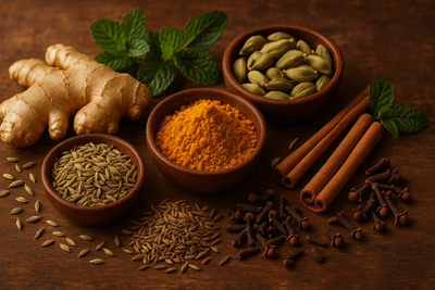 Spices in African Cuisine that Aid Digestion