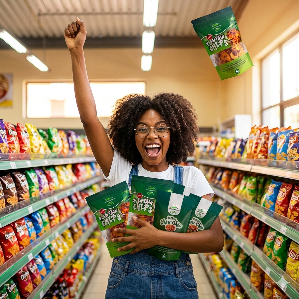 Buttery African Chin Chin Crunchy