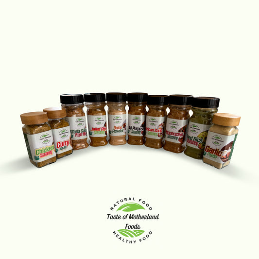 African Spices & Seasonings Variety Pack (10 Premium Blends)