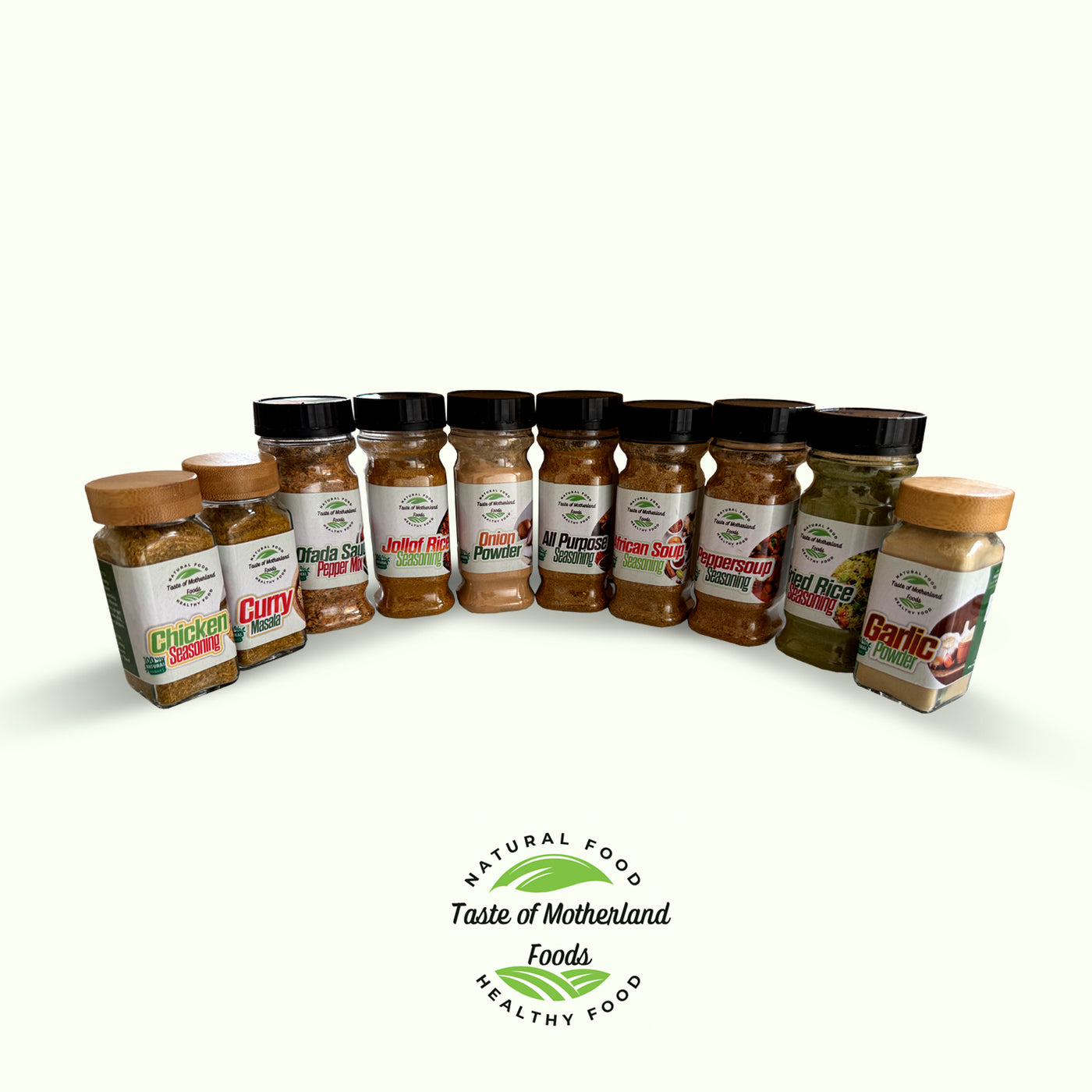 Spices and Seasonings Variety (Pack of 10)