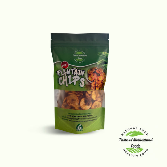 Sweet Plantain Chips | Crispy Ripe Plantain Snack