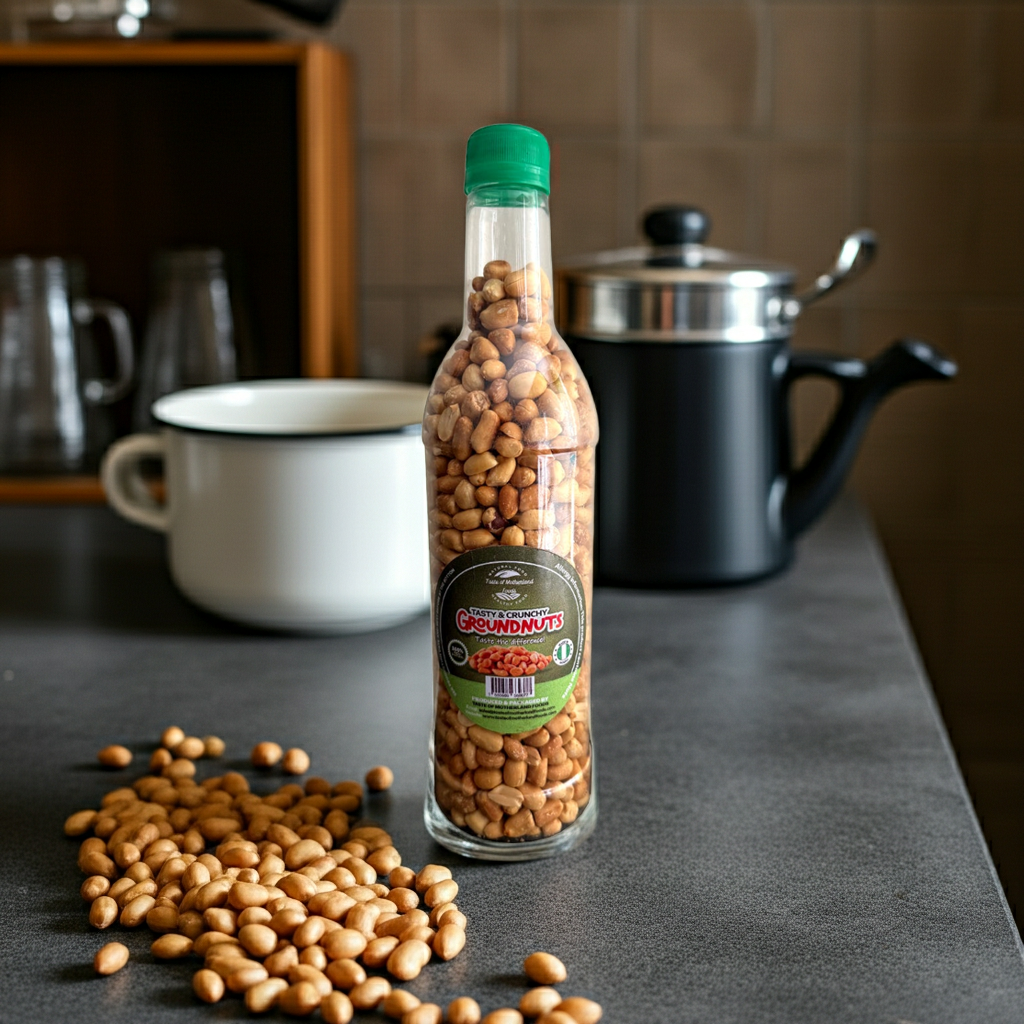 Tasty & Crunchy Groundnut (Premium Roasted Peanuts 500g)