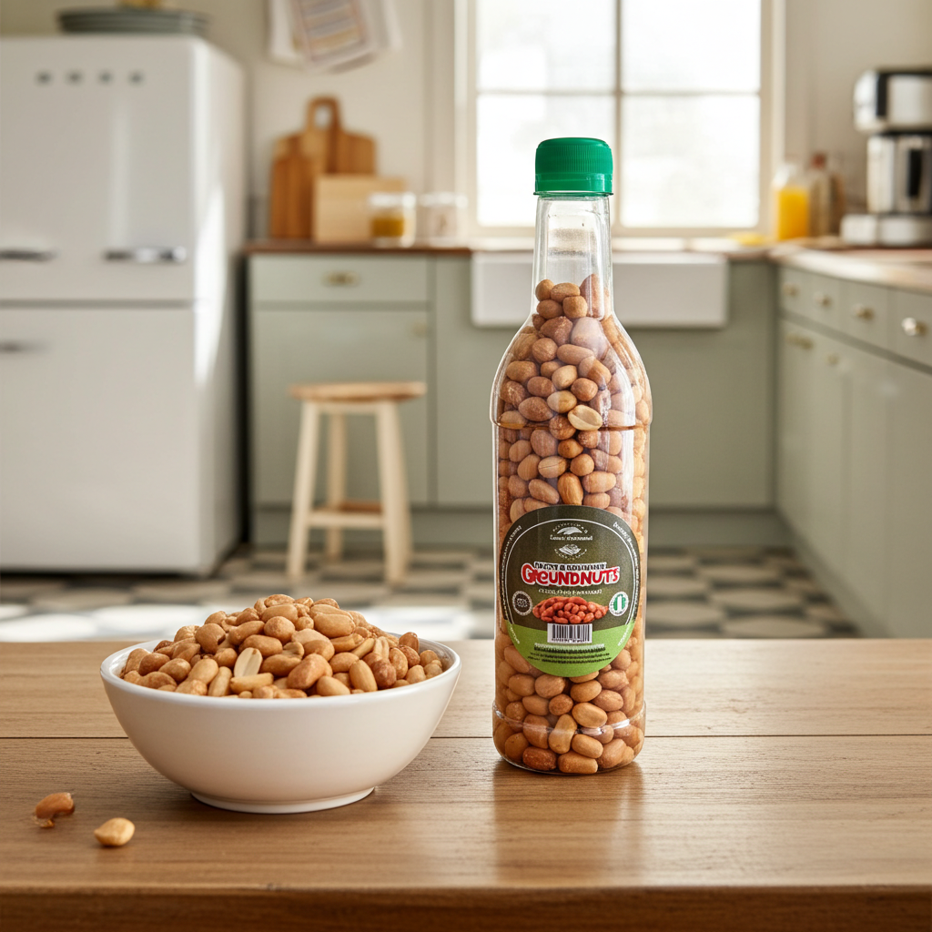 Tasty & Crunchy Groundnut (Premium Roasted Peanuts 500g)