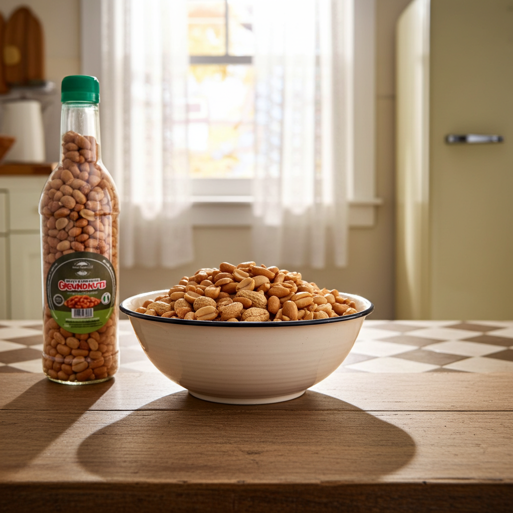 Tasty & Crunchy Groundnut (Premium Roasted Peanuts 500g)
