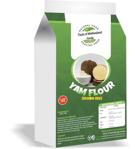 Elubo Isu (Yam Flour) - Taste of Motherland Foods
