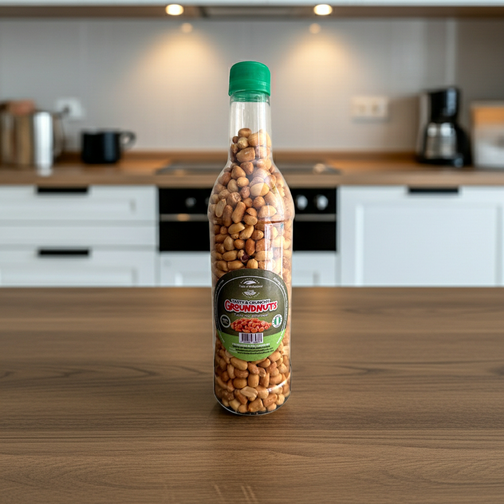 Tasty & Crunchy Groundnut (Premium Roasted Peanuts 500g)