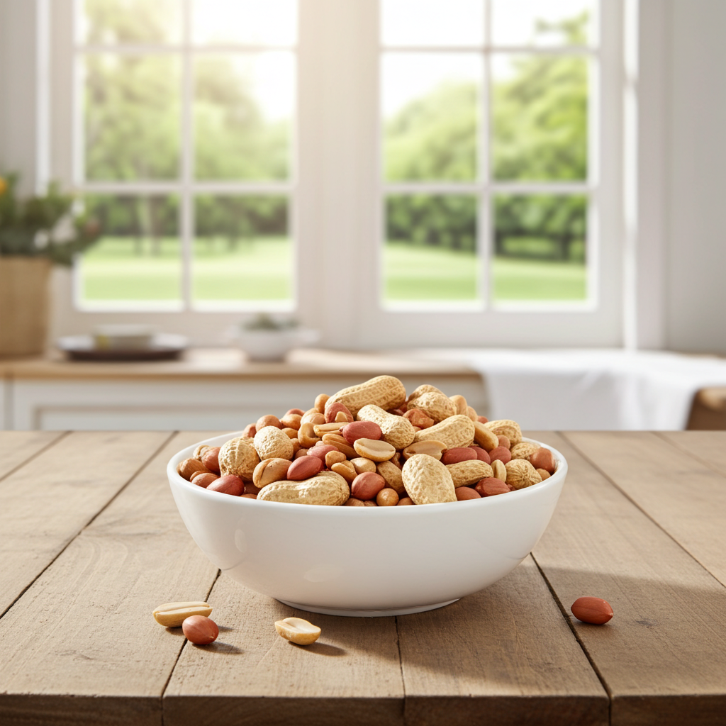 Tasty & Crunchy Groundnut (Premium Roasted Peanuts 500g)