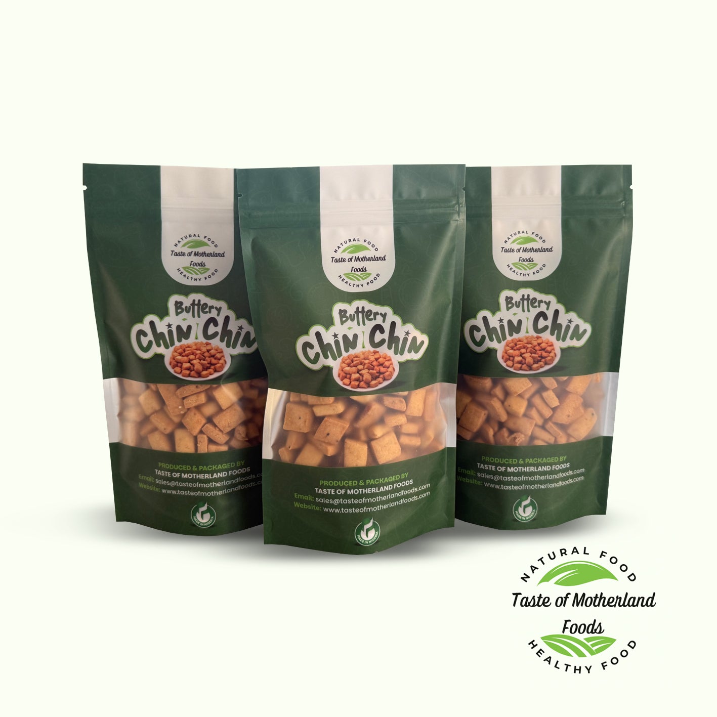 Sweet crunchy Nigerian Chin Chin snack available for UK delivery