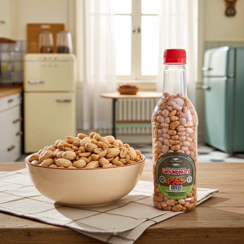 Tasty & Crunchy Groundnut (Premium Roasted Peanuts 500g)
